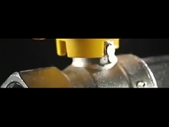 T Handle Vrouwelijke X Vrouwelijke lange draden 5 bar 1 inch gasklep