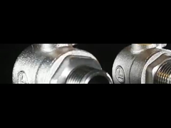 BS2779 Draad Mannelijke X Mannelijke gasleiding kogelklep