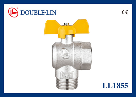 Van het t-hendel Mannelijke X Vrouwelijke M1“ X F1“ Messing het Gaskleppen