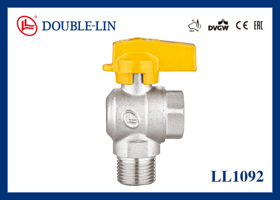 M3/4 van het het Messingsgas van“ x F3/4“ de Mannelijke x Vrouwelijke EN331 Kleppen