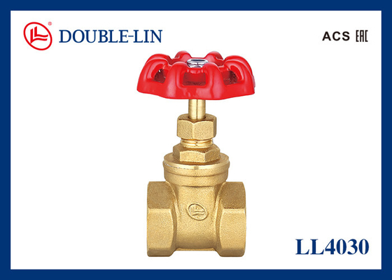 Industrial 1/2'-4' Brass Gate Valve LL4030 Ideale oplossing voor een soepele en precieze stroomregeling