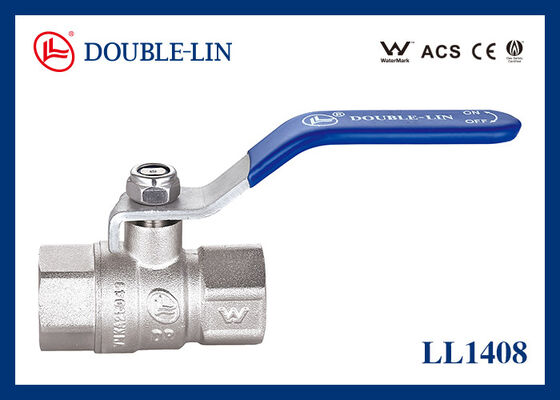 Vrouwelijke X Vrouwelijke lange draad DZR 2 inch Messing Ball Valve