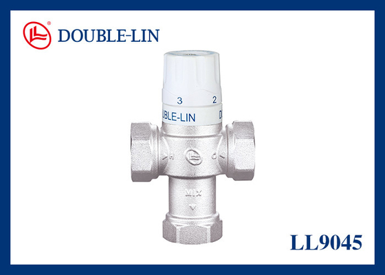 Verstelbare thermostatische mengklep