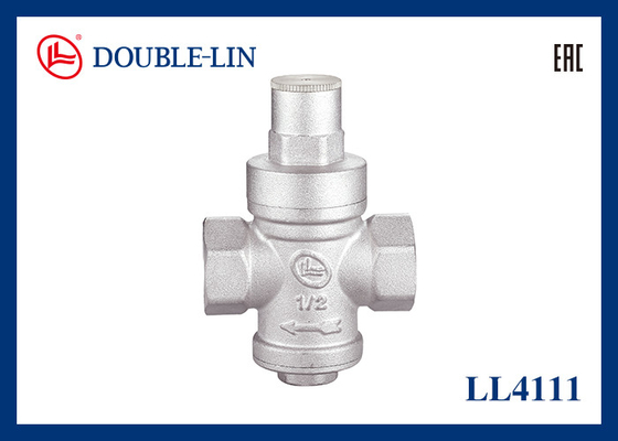 1/2" 3/4" drukverlagend klep PN16 ISO228 draad 0°C tot 80°C werkdruk