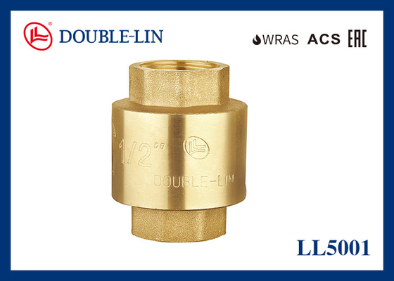 ISO228 Draad Vrouwelijke × Vrouwelijke Messing Veercontrole Valve 1 1 4