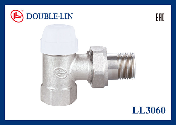 Haakse thermostatische ventielen DIN259 schroefdraad 0°C tot 120°C werktemperatuur 10 bar