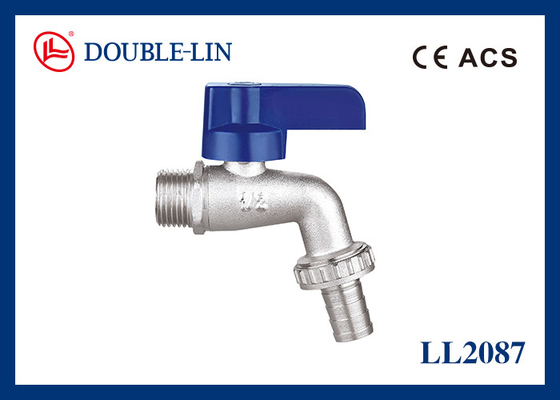 ISO228 Thread ABS Flat Lever Handle 1/2" X 3/4" Messing Bibcocks Met Dubbele O-ring Stem Type