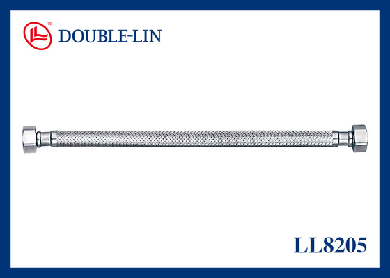 16 Bar Female X Female Stainless Steel Braided Hose with Brass Nut and EPDM Seal Rubber