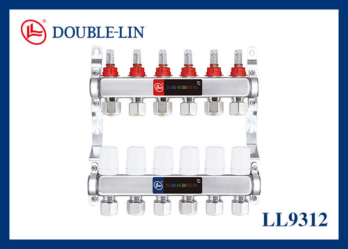 ISO228 Draad 10 Bar Messing Manifold Met 16-2.0 20-2.0 Adapter Grootte En HPB 57-3 Messing Materiaal