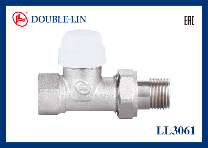 Rechte thermostatische ventielen 10 Bar werkdruk 0℃ tot 120℃ werktemperatuur