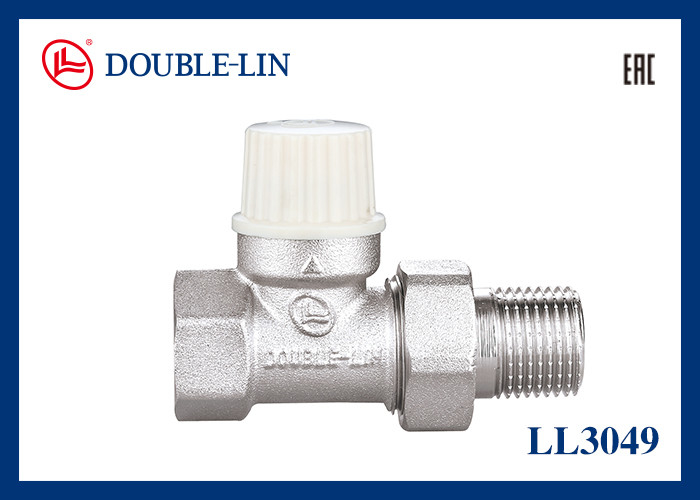 Rechte sluitschijf DIN259 draad Grootte 1/2 " 3/4 " 145psi Werkdruk 0 °C tot 120 °C