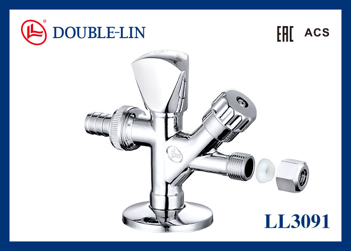 10 Bar Brass Angle Valves for Washing Machine with Hose Connection and Durable Angle Valves for Industrial